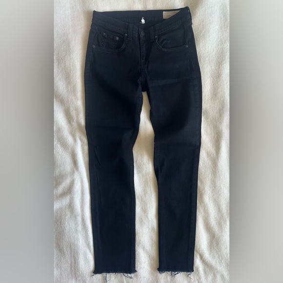 Rag & Bone High Rise Ankle Skinny Jeans Size 26 - Picture 1 of 10